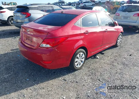2015 Hyundai Accent Gls из США, поврежденный, VIN KMHCT4AE2FU802049